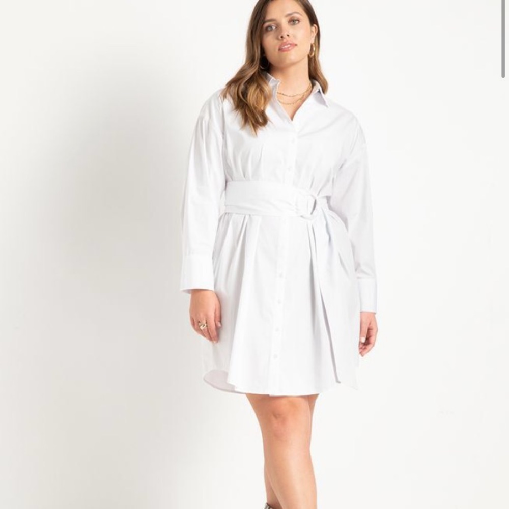 Relaxed Shirtdress with belt | ELOQUII | NWT | size 20